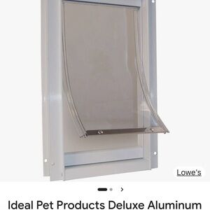 Ideal Heavy Duty Aluminum Pet Door 7” x 11 1/4”